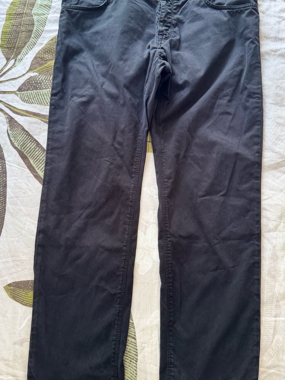 Hugo Boss Men's Slim Straight Black Jeans